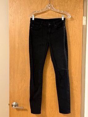 7 For All Mankind High-Rise Skinny Jeans 26